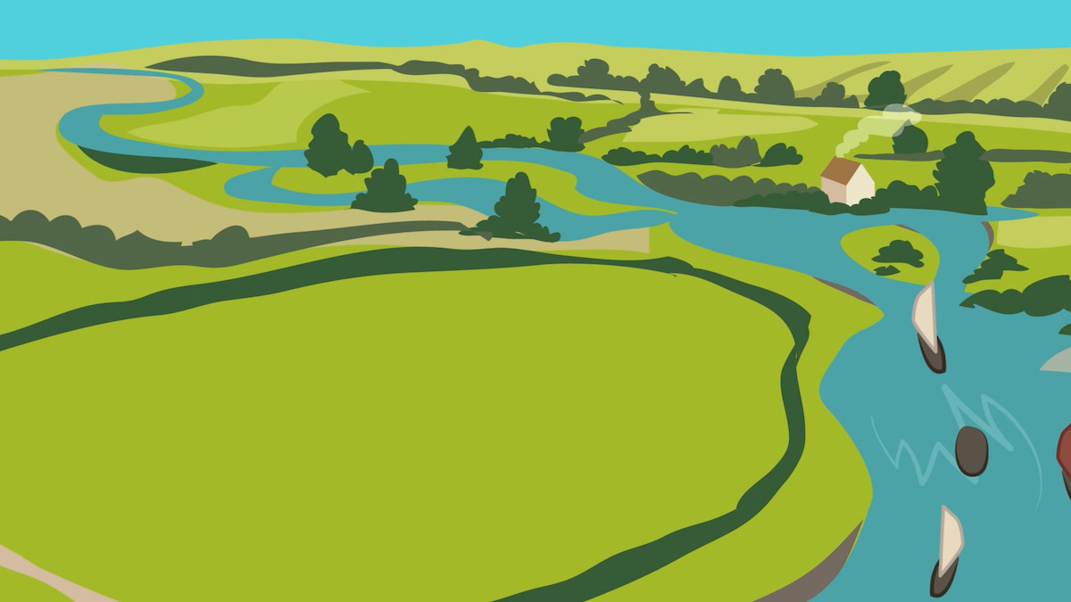 Animation still Bedford River Valley Park.