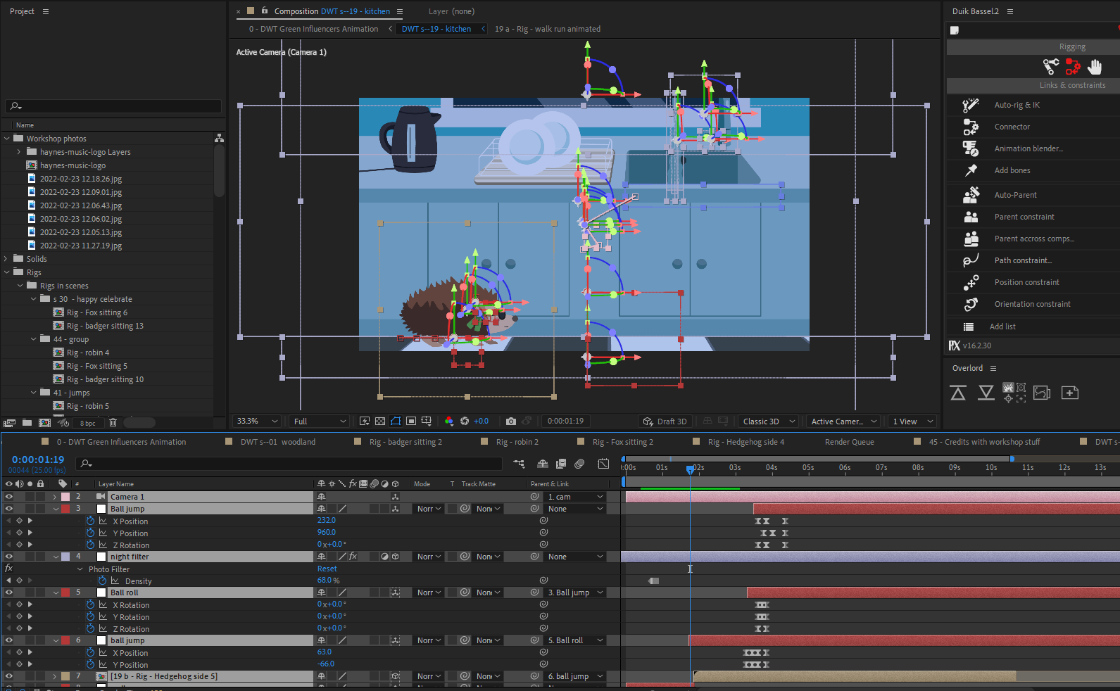 Derbyshire Wildlife Trust Animation After Effects.