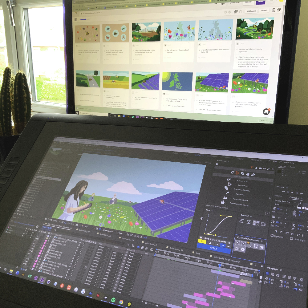 Hollie Blaydes solar park animation.