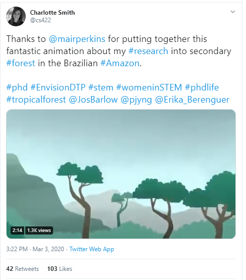 The animation on Twitter.