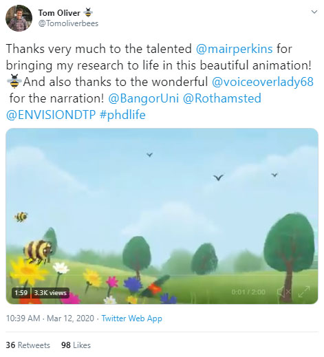 Tom oliver twitter animation.