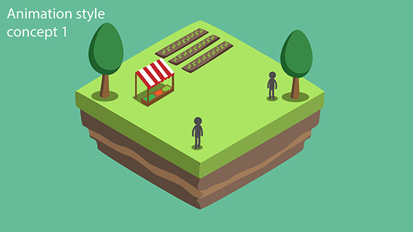 animation style concept for Shared Assets.
