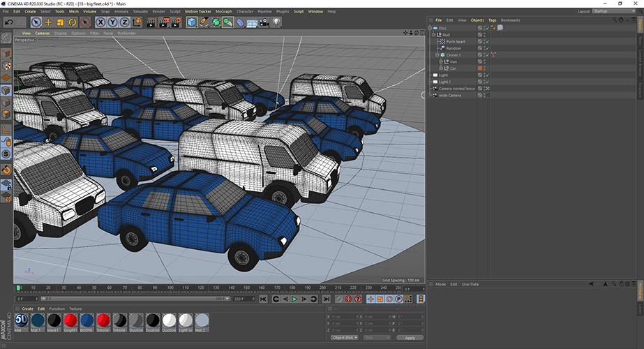 Behind the scenes of the animation production.
