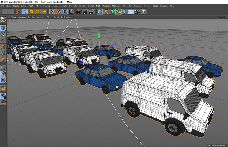Behind the scenes of the animation production.